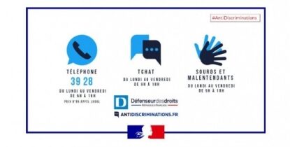 [Défenseur des droits] Lancement de la plateforme contre les discriminations