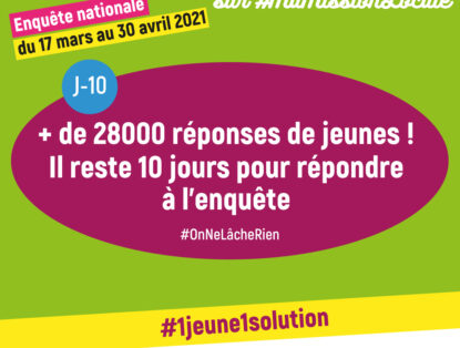 [Baromètre Satisfaction 2021] J-10 : Continuons la dynamique ! #OnNeLâcheRien