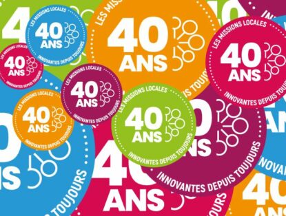 #40ansML – Une année de festivité et d’actions pour le réseau des Missions Locales