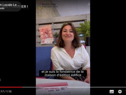 Avant le 14 juin / Soutenez le projet de Julie Pommier, jeune accompagnée par la Mission Locale du Havre (Lab’O) pour le concours « femmes du numérique » du groupe La Poste