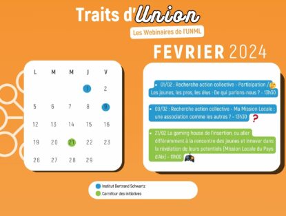 [Traits d’Union] Le programme de février est en ligne