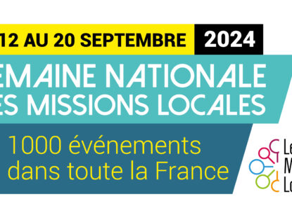 [A vos agendas] La Semaine nationale #MissionsLocales2024 se déroulera du 12 au 20 septembre partout en France