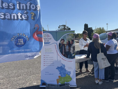 Mes tips santé : arrêt à Fréjus pour le bus de la CPAM